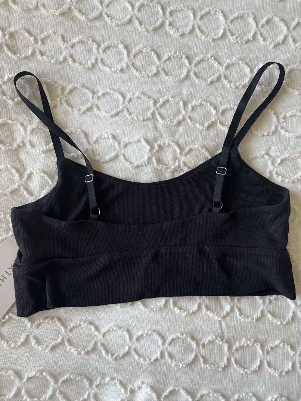 NEW Athleta Well Rested Rib Sleep Bra - Picture 5 of 7